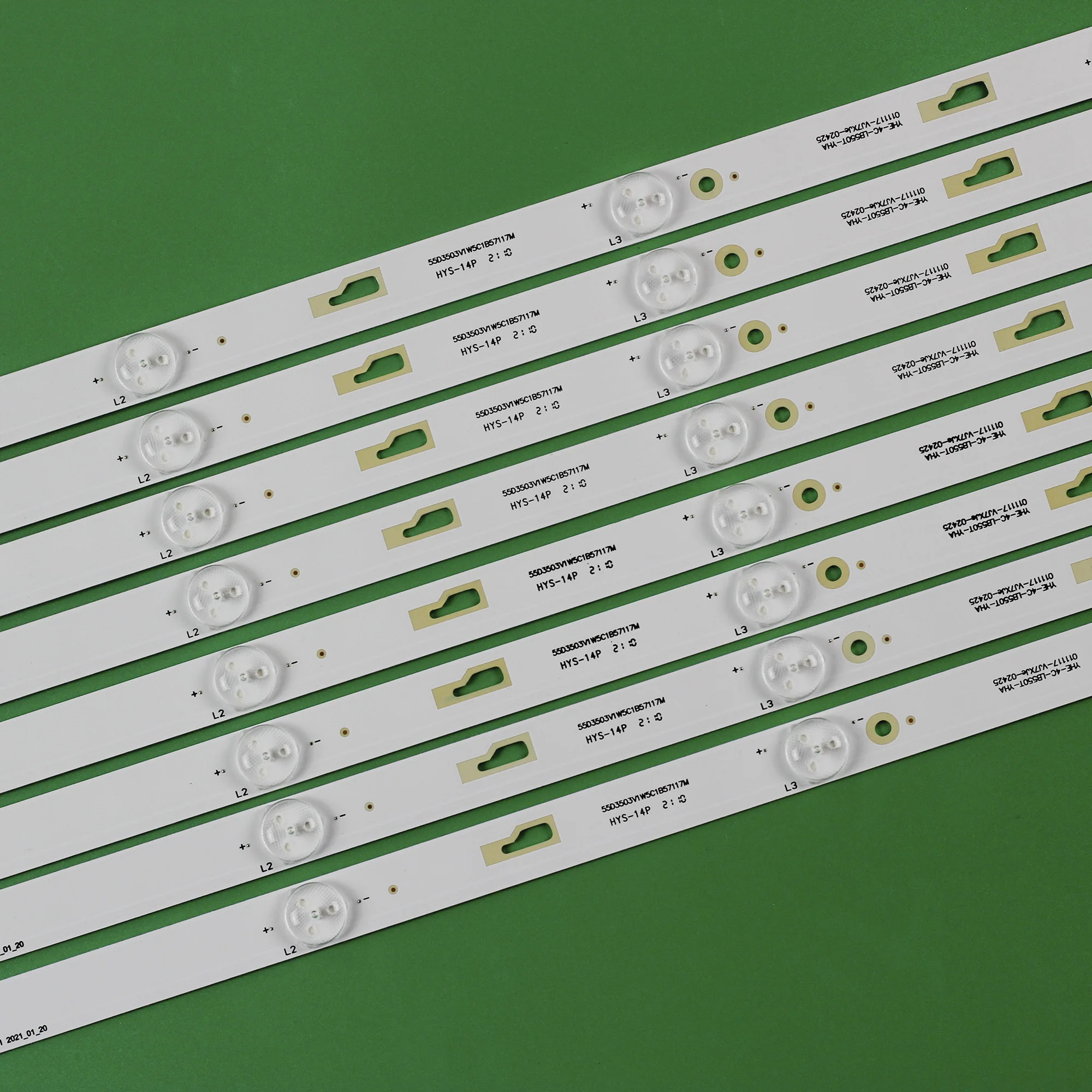 LED Backlight Strip 55D1600 D55E161 55L36CMC 55U3600C 55U36CMC 55HR332M05A3 V0 V1 4C-LB550T-HR1 55d1620 55FB3103 T55D18SFS-01B