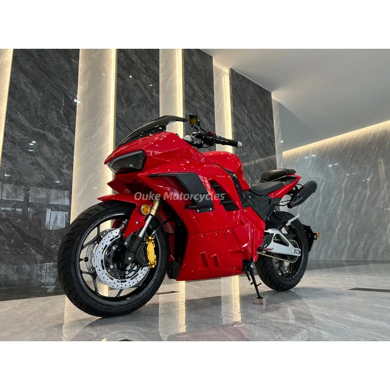 2025 أحدث صيحات الموضة دراجة نارية كهربائية سكوتر كهربائي 5000 واط مع النظام الكهربائي #6