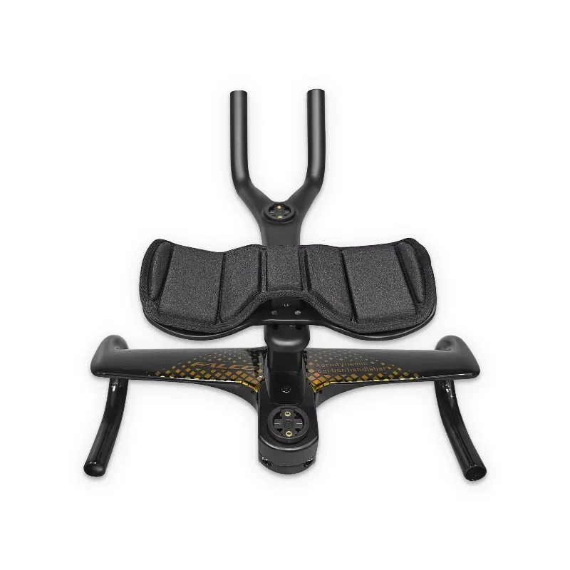 

Newest Designed Carbon Fiber Handlebars Come with a Carbon Fiber Y-shaped Rest Handle for Road and Gravel Bike