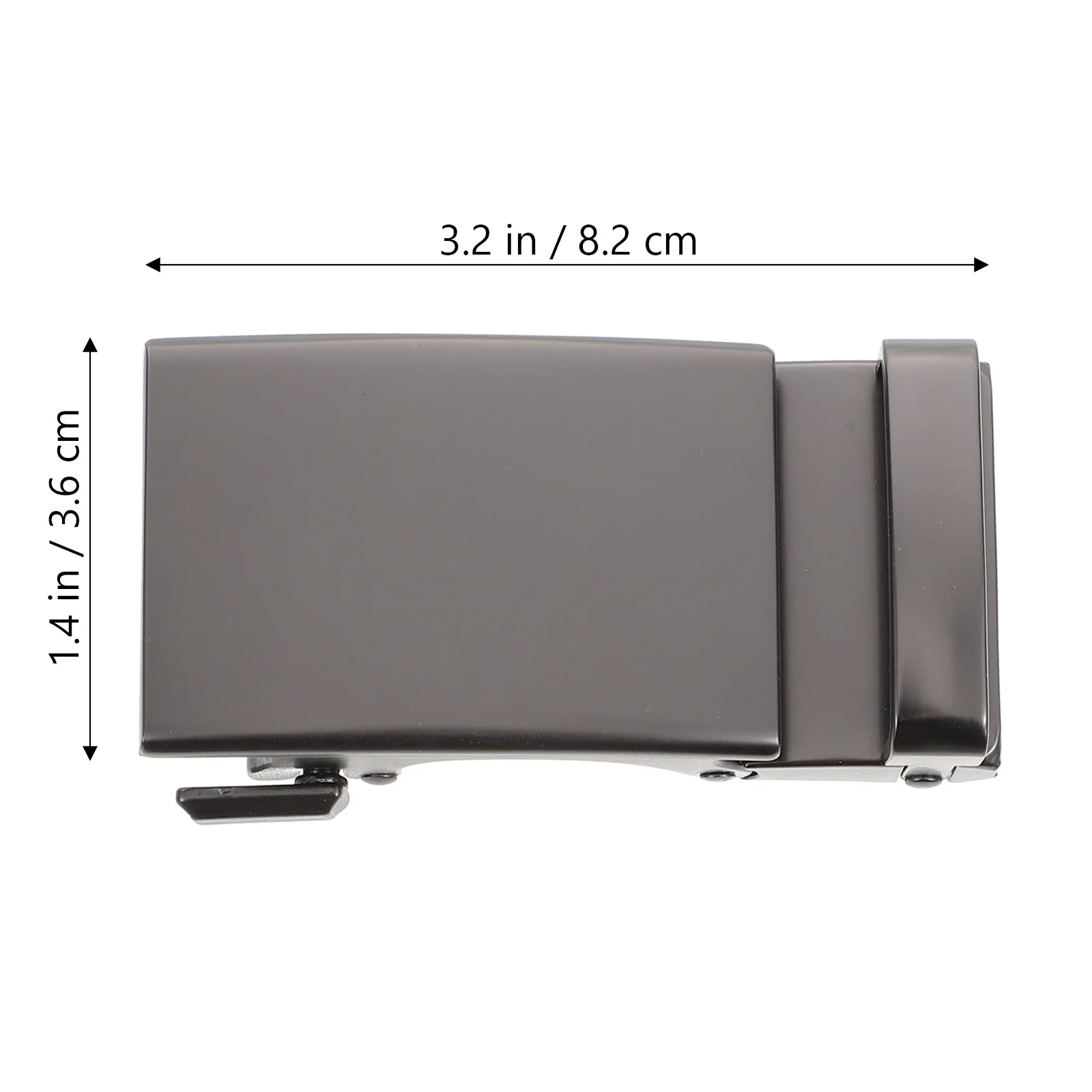 مشبك حزام أوتوماتيكي للرجال، أحزمة فستان بسقاطة، سبيكة رسمية متينة، سهلة الاستخدام، إبزيم مقاوم للخدش يناسب الأسود