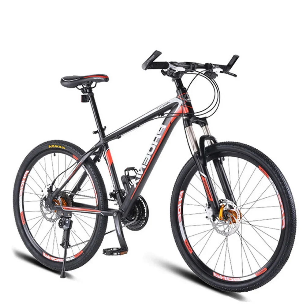 

Mountain Bike 26 Inch 30 Speed Aluminum Alloy Oil Pressure Disc Brake Adult Male and Female Student Can Lock Shock Absorber