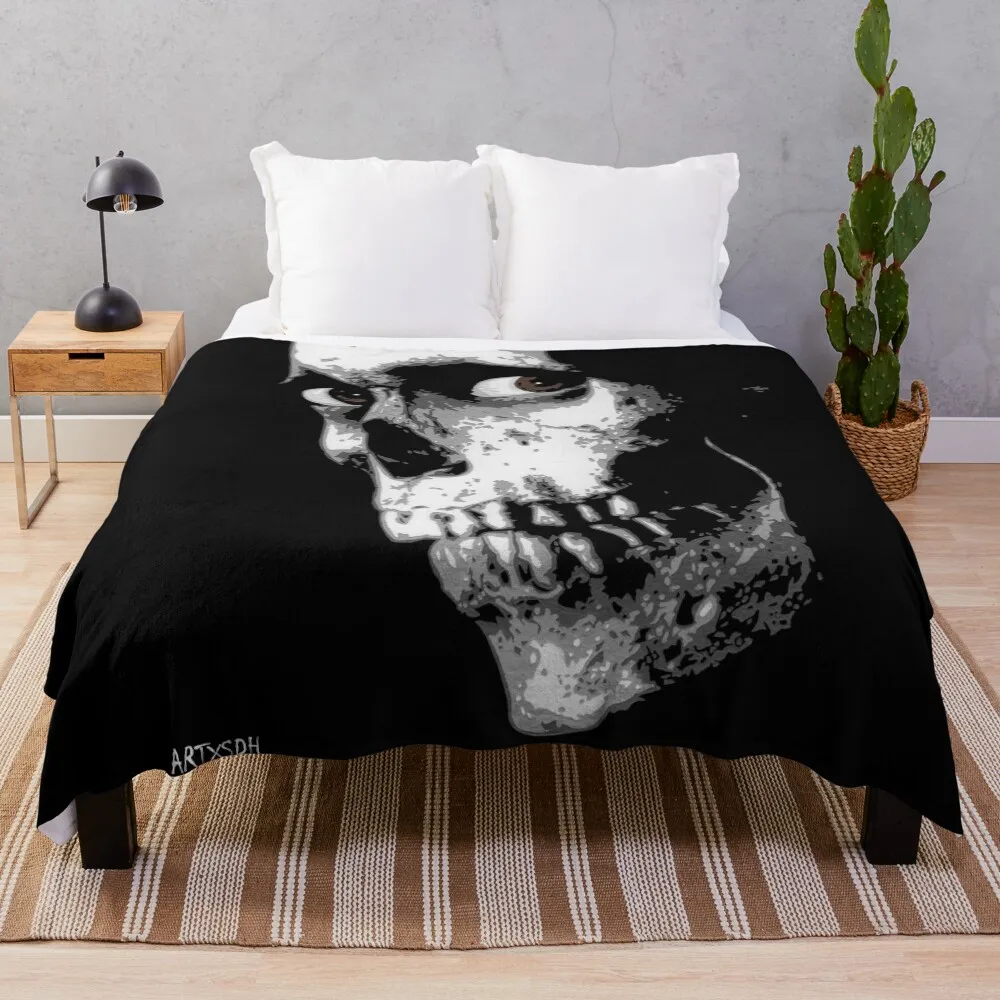 

Evil Dead II Skull Throw Blanket