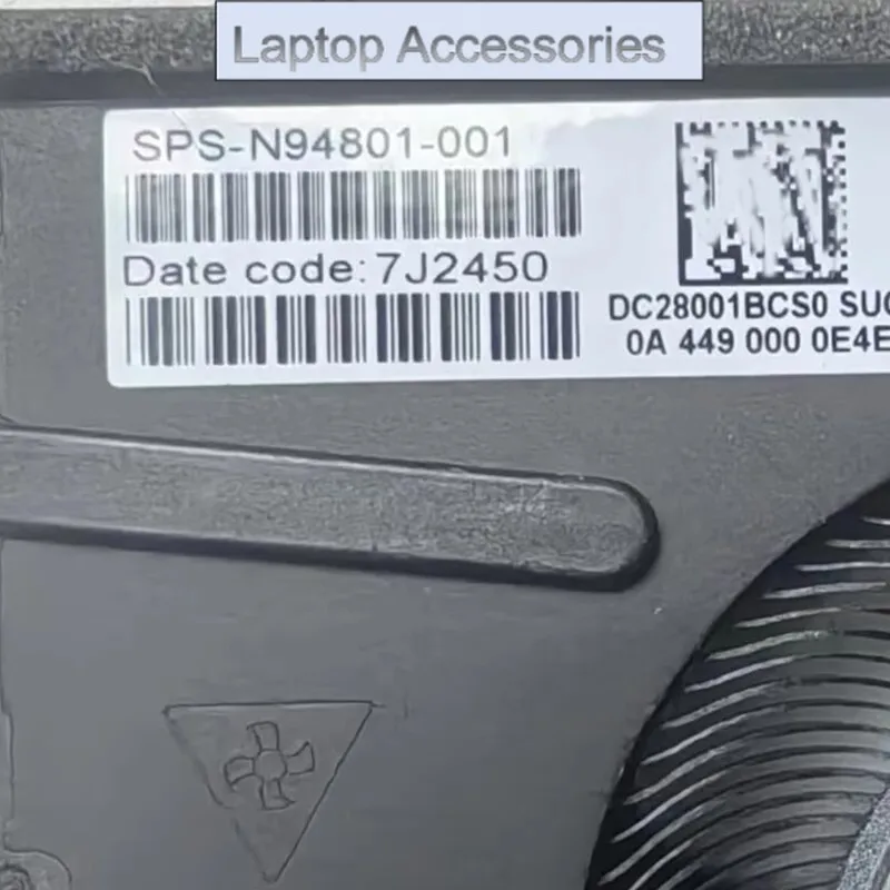 N94801-001 New CPU Cooling Fan For HP Pavilion 16-AF 16-AG 16 inch Laptop