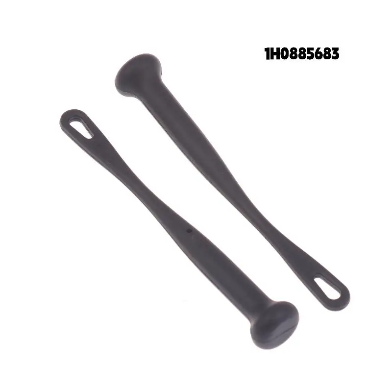 2Pcs Rubber Black Rear Seat Backrest Release Pull Rod 1H0885683 For Golf MK3 / Jetta Vento MK3 / Polo 6N 6N2 / Caddy MK2