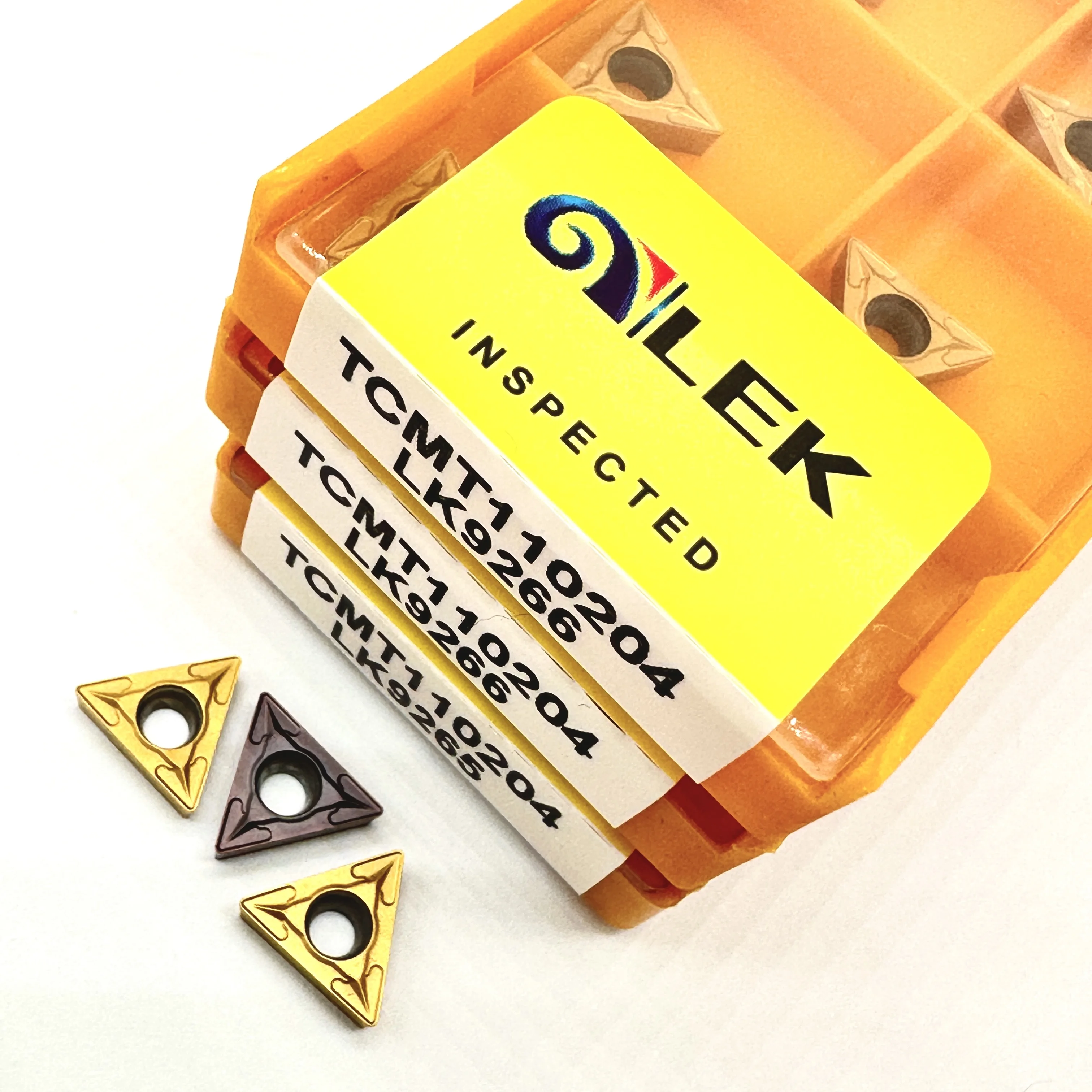 TCMT110204 LK9265/LK9266 카바이드 인서트 CNC 내부 선삭 공구 고품질 선반 절삭 공구