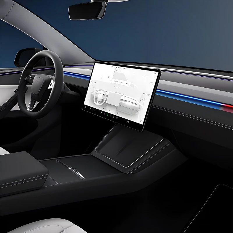 2025 New Style Smart Air Vent Ambient Light System Blind Spot Monitoring BSD System for Tesla Model 3/Y Car Styling Accessories