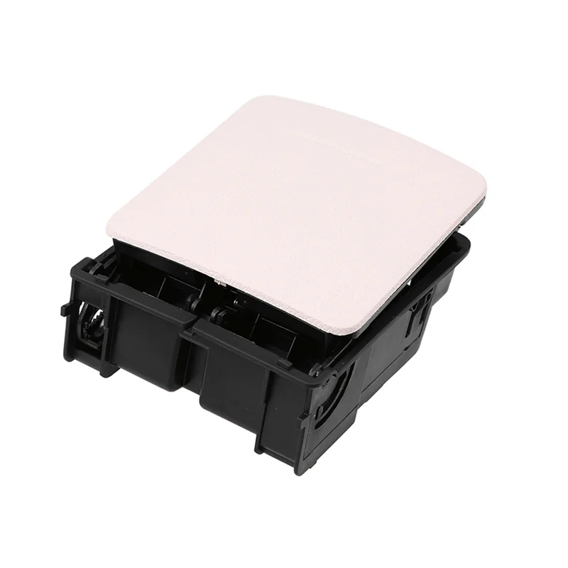 

N03R-Auto Armrest Rear Cup Holder Durable ABS Cup Mount 1K0862532 1K0862532C For Golf MK5 MK6 2006-2011 Replacement