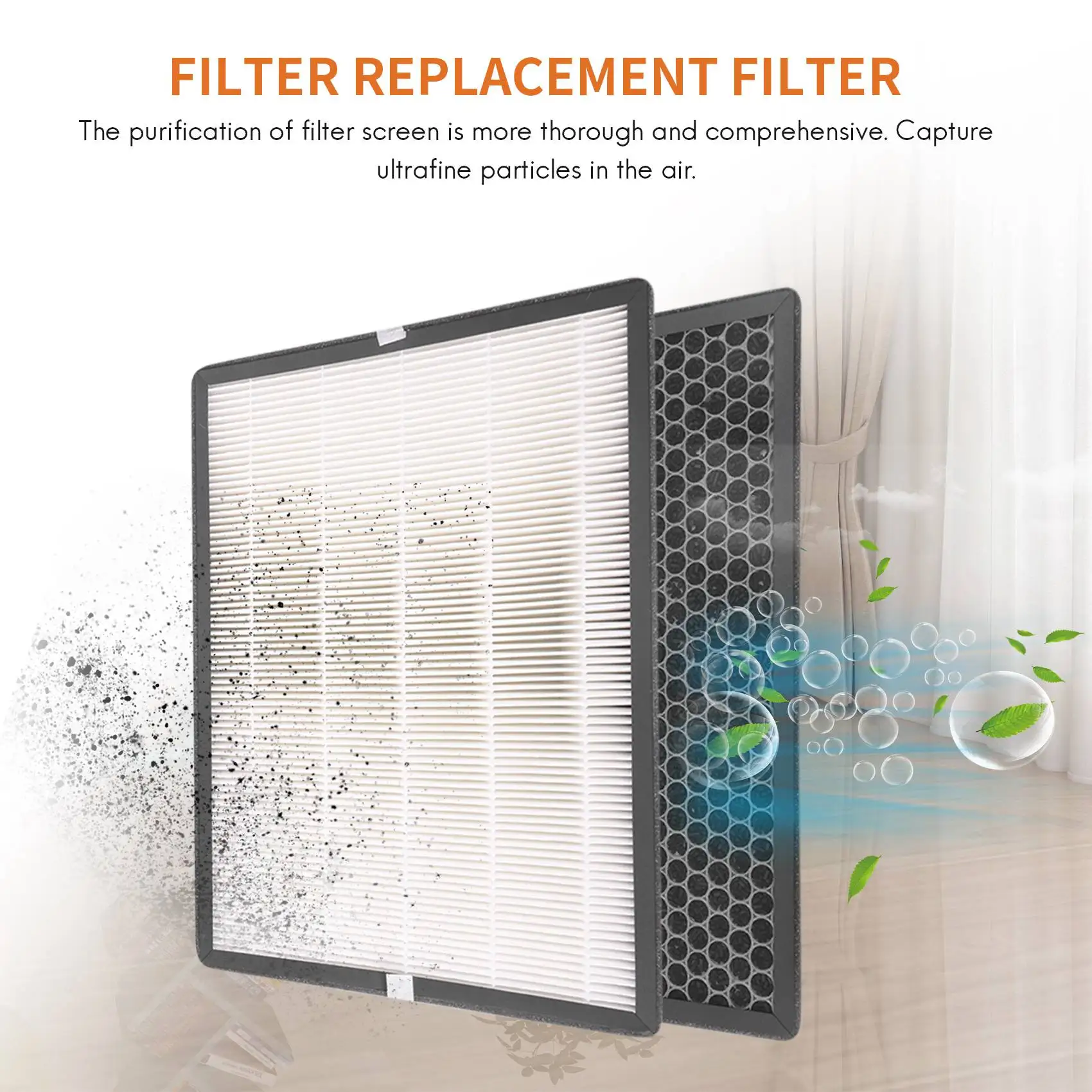 FY2420/30 FY2422 Filtro di ricambio per foglio filtro HEPA a carbone attivo per purificatore d'aria AC2889 AC2887 AC2882-CLIM