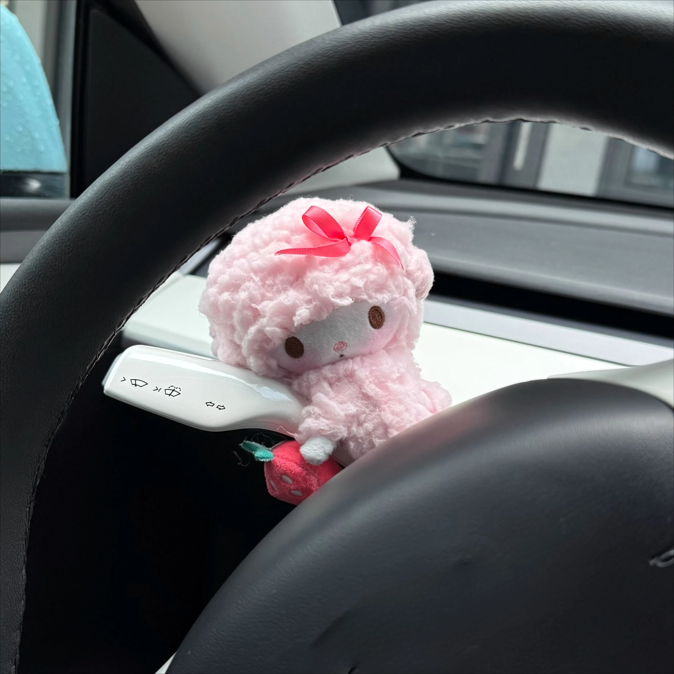 

Cute Little Lamb Car Gear Guard Decoration Car Wiper Turn Signal Decor New Car Gift
