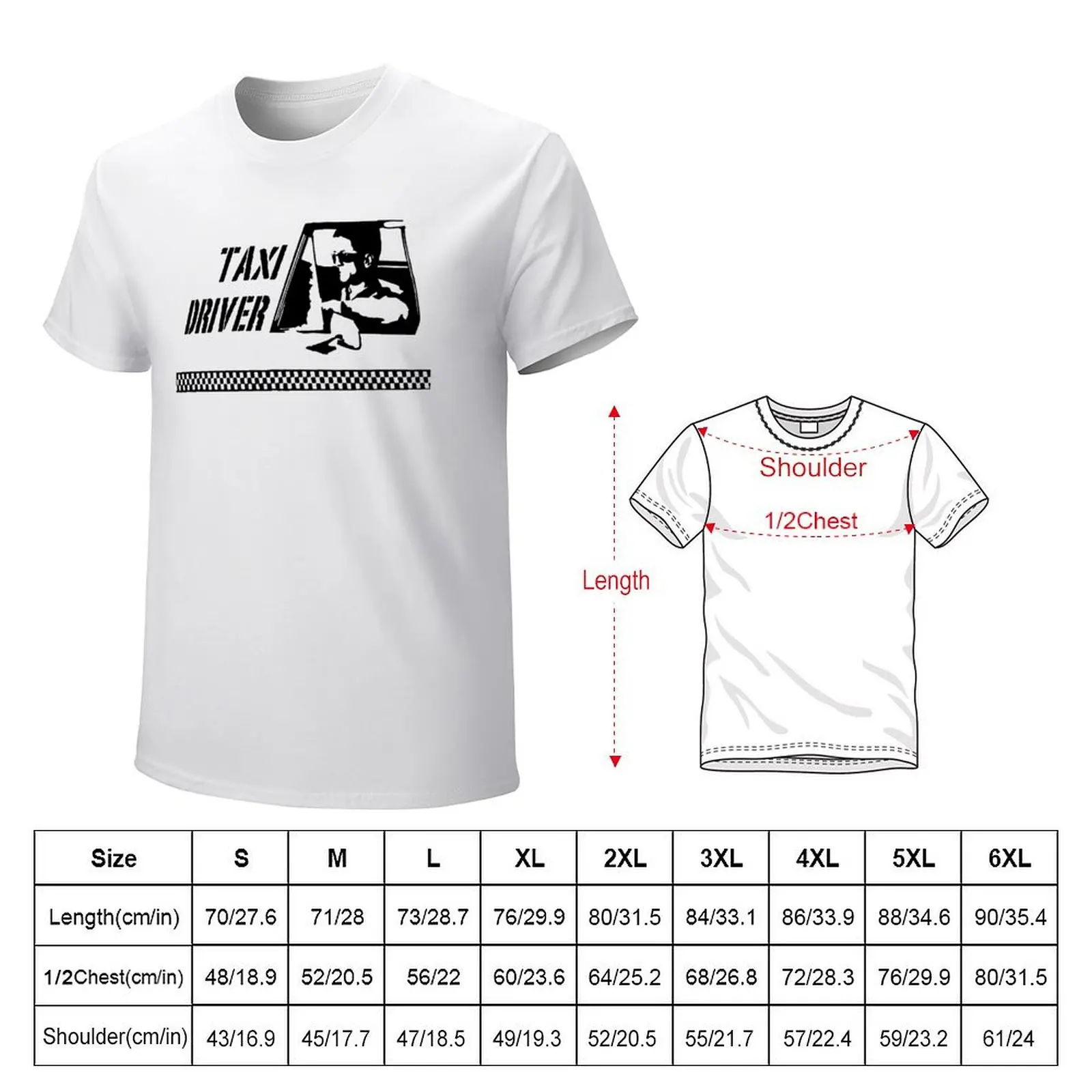 Taxi Driver (black) T-Shirt new edition animal prinfor boys summer top blanks mens champion t shirts