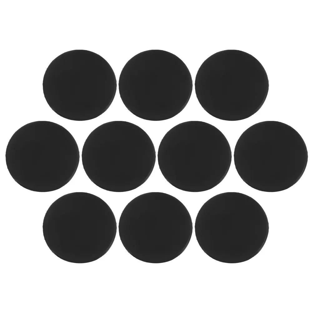 

10pcs Silicone Stethoscope Ear Tips Diaphragm Cover Black Reusable Protector Replacement Parts Soft Comfortable Portable