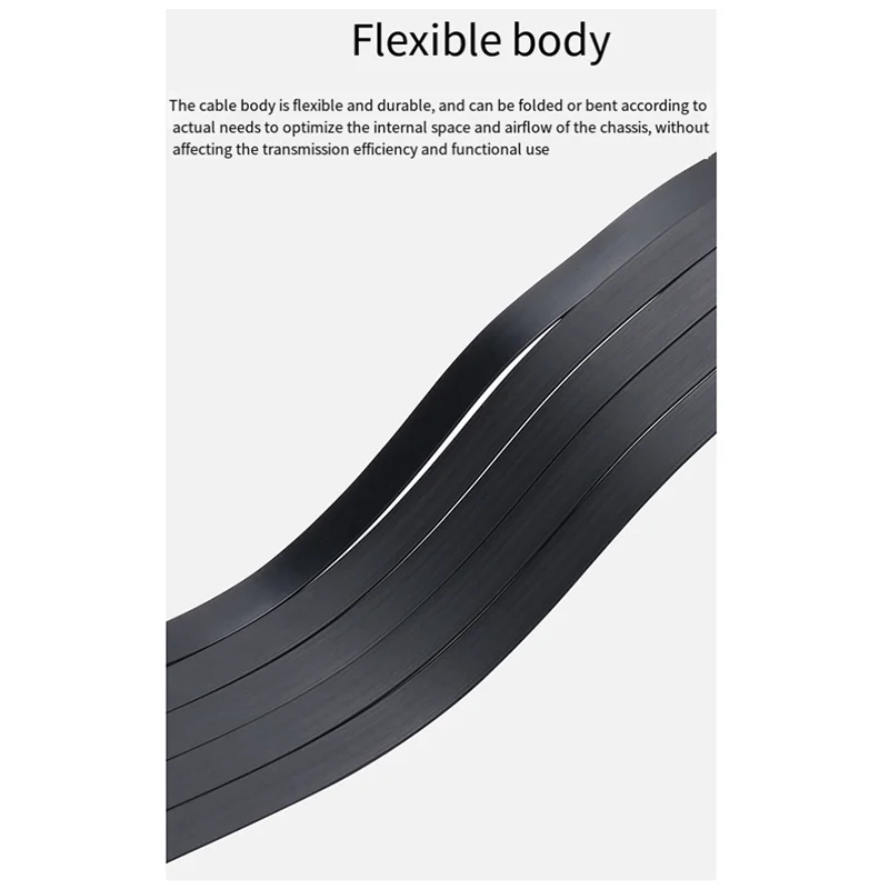 Pcie 4.0 X16 Extension Cable 200Mm 90° Pcie Connector Extension Cable Compatible With Pcie 3.0 Systems-N33R