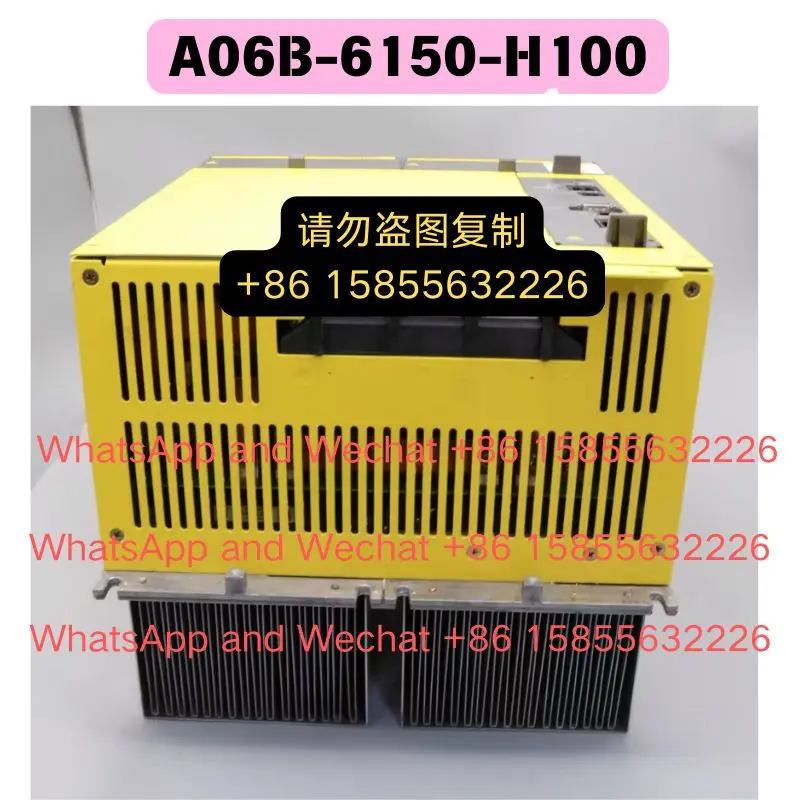 

Used OEM disassembled parts Driver A06B-6150-H100 Functional test OK Fast Shipping