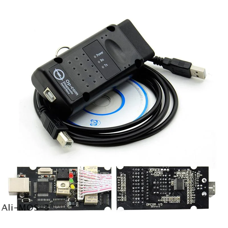 【S】2021 200603a OPCOM V5 PIC18F458 OP COM 1.99 Support Flash Firmware Update OP-COM CAN BUS OBD2 Car Diagnostic Tool For Opel