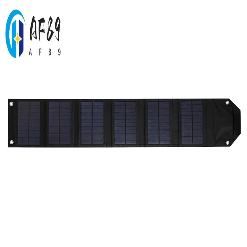 

AF89-6-Fold 12W Foldable Solar Panel Portable Solar Panels Charger USB 5V DC Power Solar Panel Mobile Power Supply
