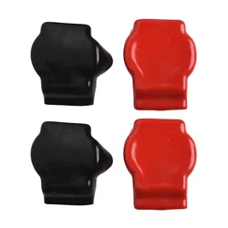 4PCS Cars Battery Terminal Rubber Covers For Motorcycles Trucks Battery Covers Positive Negative Top Post Cap Accesseries