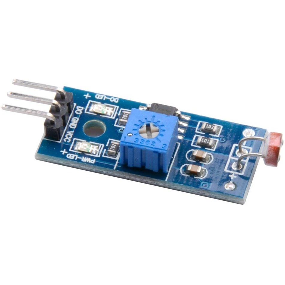 Módulo de resistencia de fotorresistencia de 10 piezas, Sensor fotosensible de detección de intensidad de luz Digital para Arduino UNO