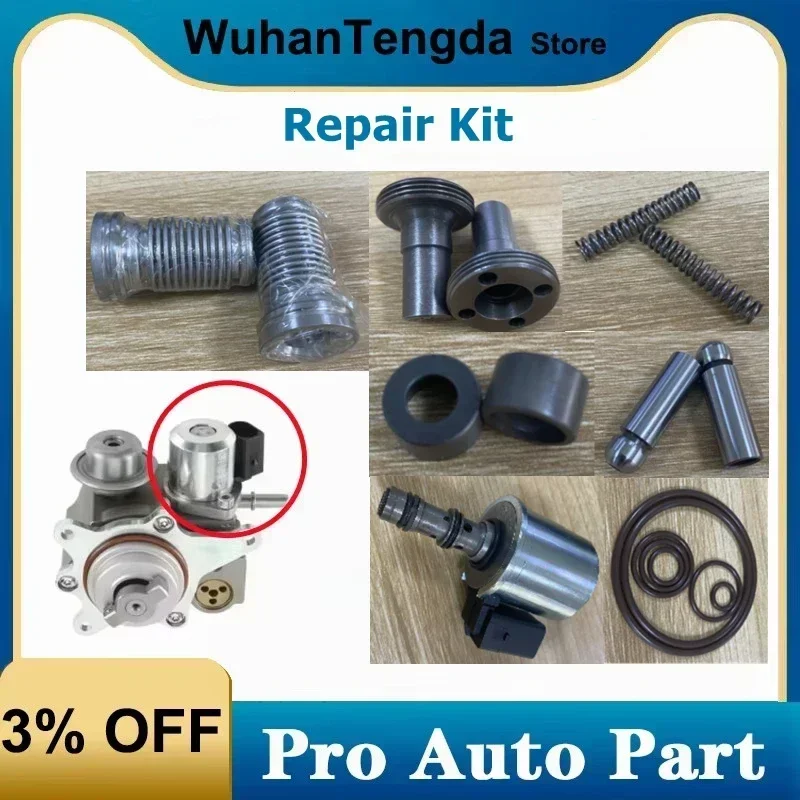 

1920LL 1675941280 160P High Pressure Oil Pump Electromagnetic Control Solenoid Valve Repair Kit for Peugeot 308 3008 Mini Cooper