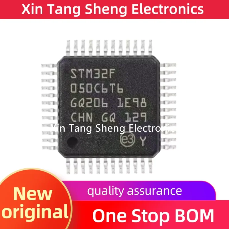 Original authentic STM32F050C6T6 LQFP48 32-bit microcontroller 050C6T6A single chip microcomputer chip