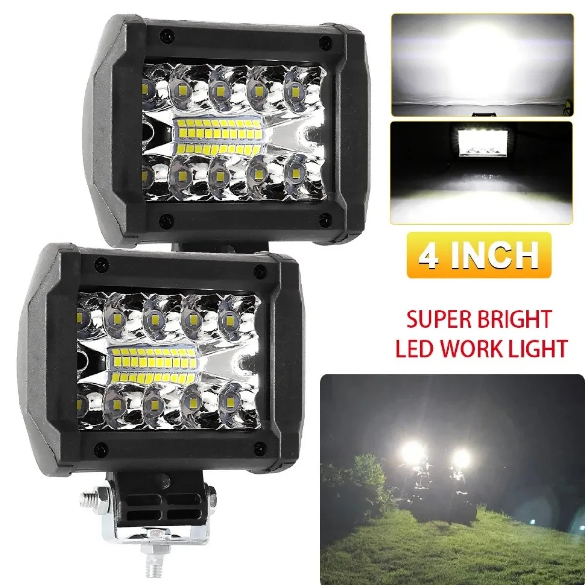 Pair 4" 20000LM Led… - image