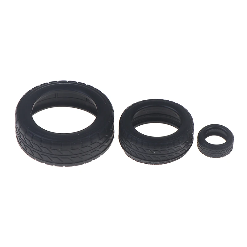 

。New Rubber 10/20/50Pcs 1/18 1/24 1/43 Tire Skin Car Model Miniature Scene Display Accessories For Model Lovers Collection Gifts
