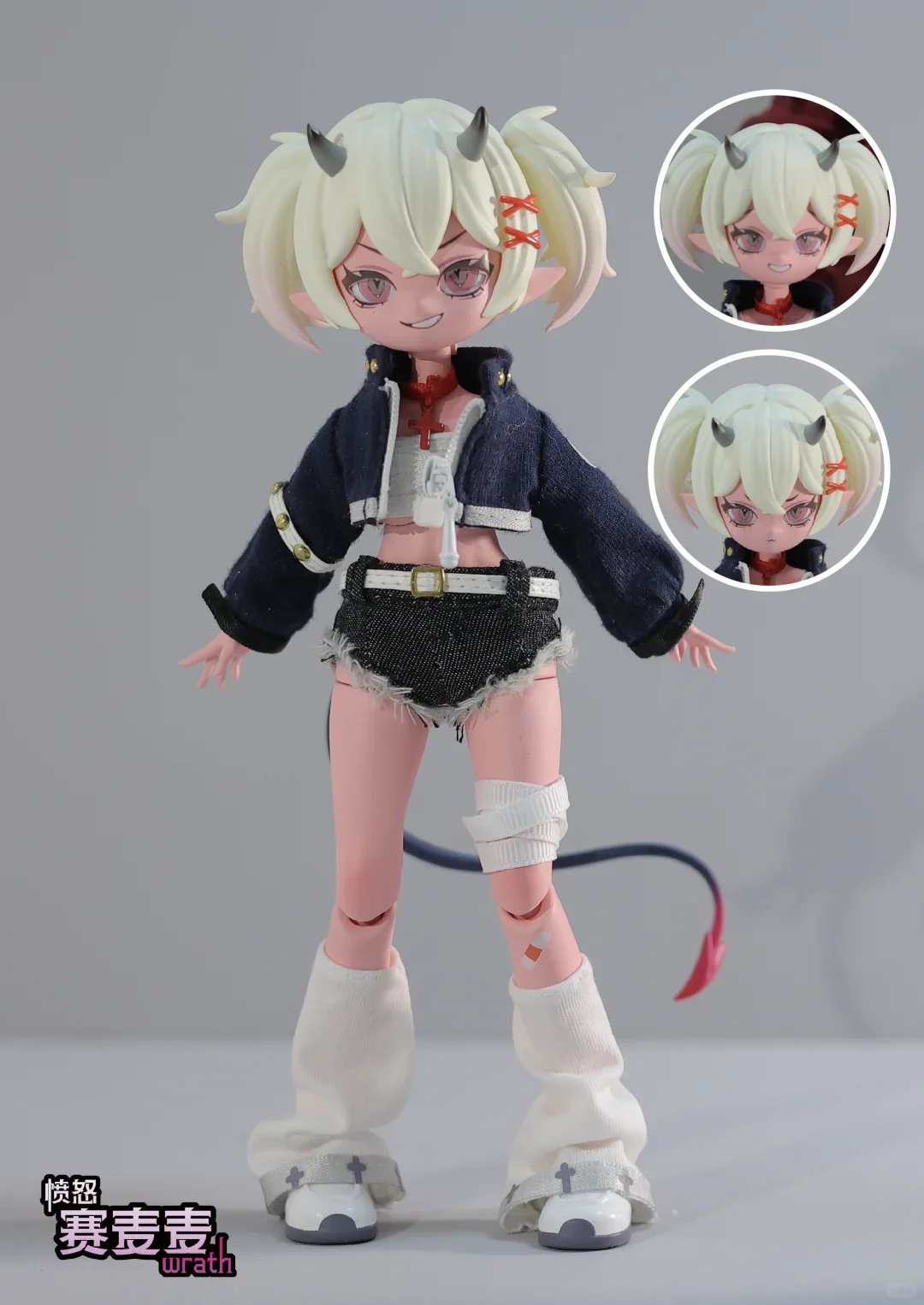 Cooze デビルズホーンズシリーズ 1/8 Bjd ブラインドボックス可動人形