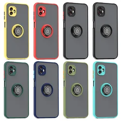 Armor Matte Case for Samsung Galaxy Xcover 7 Xocver 6 Pro Cover Ring Car Magnetic Holder Stand Shockproof Protect Cover