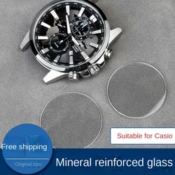 Mirror surface For Casio EFR-301 303 304 EFR-526 527 Watch Lens Accessories MTP-1183 1374 1375 Mineral Glass Watch Mirror Mask