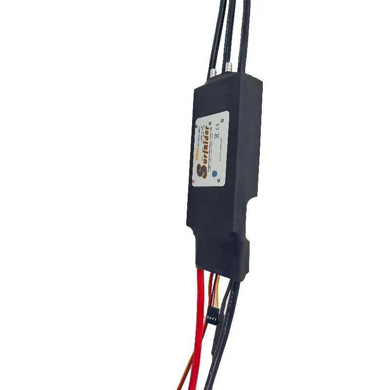 16S 300A Water-Cooled Brushless ESC Programmable OPTO Speed Controller for RC Racing Boats Marine Vessel Power Modification