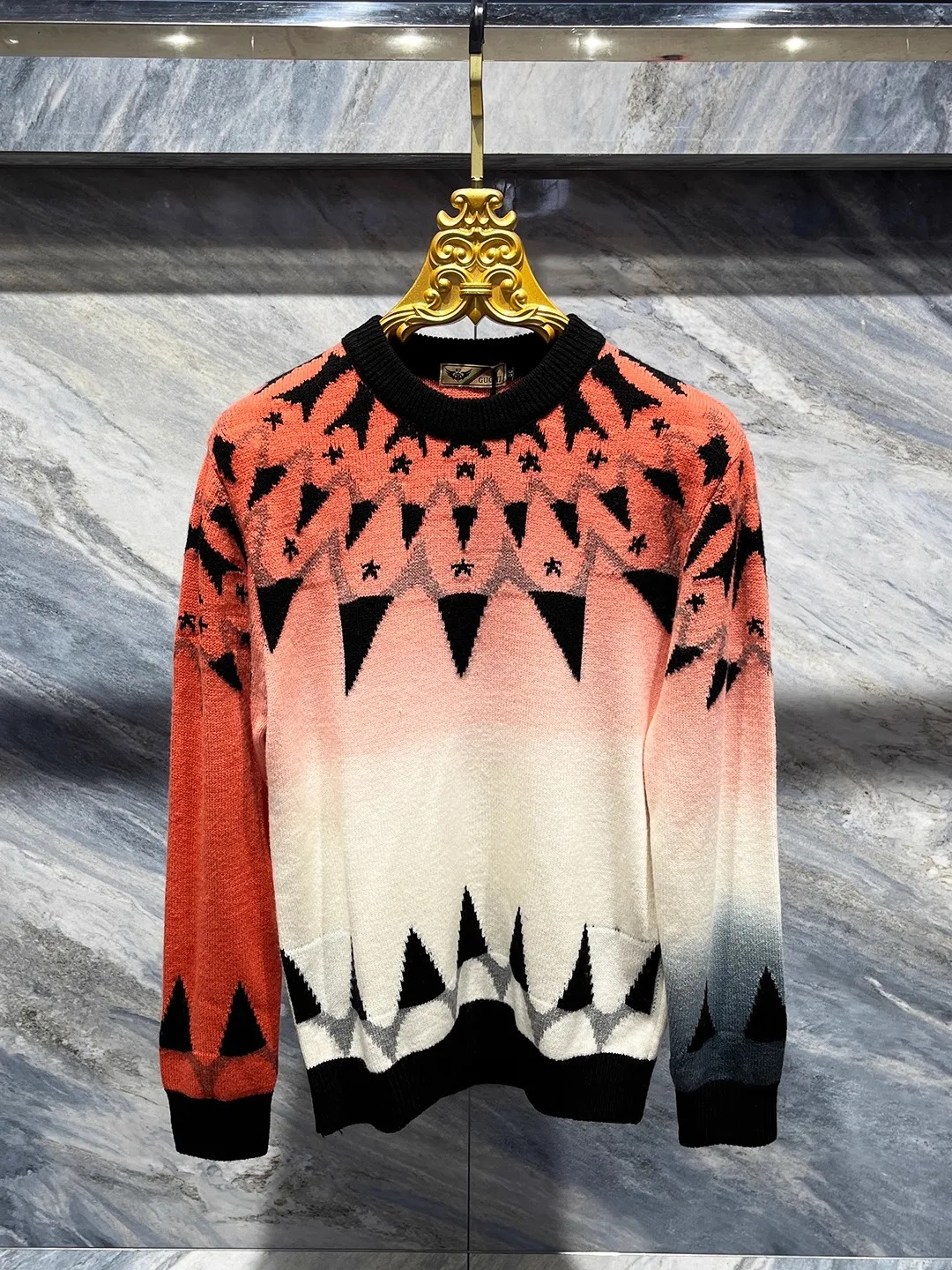 

Модный вязаный свитер с круглым вырезом для мужчин, осенне-зимний, новый, в стиле колор-блок, базовый, повседневный, удобный, с длинными рукавами