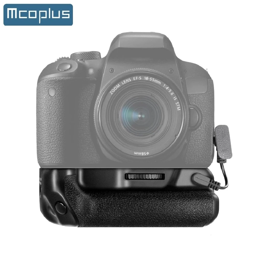 

Держатель для аккумулятора Mcoplus вертикальный для камер Canon EOS 800D Rebel T7i 77D Kiss X9i 9000D