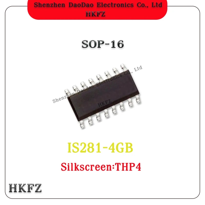 

10Pcs IS281-4GB IS281-4 Silkscreen THP4 SOP-16 High speed optocoupler chip IC New original