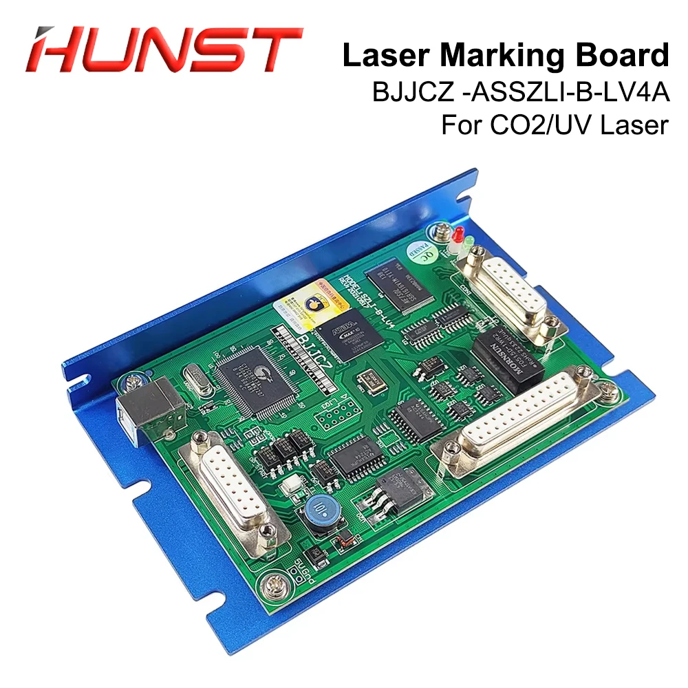 HUNST Co2 UV Laser Marking Controller JCZ LMC-DIGIT-LV4 Marking Board BJJCZ EzCad for 10.6um Co2 Marking Laser Tube