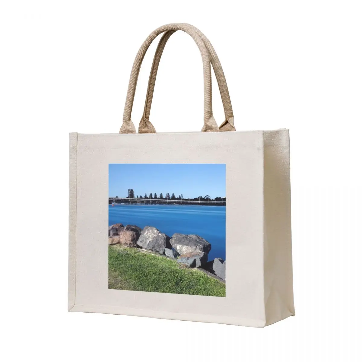 

On The Rocks Tuncurry 150 Tote Bag shopper bags for women the tote bag Handbags personalized tote bag