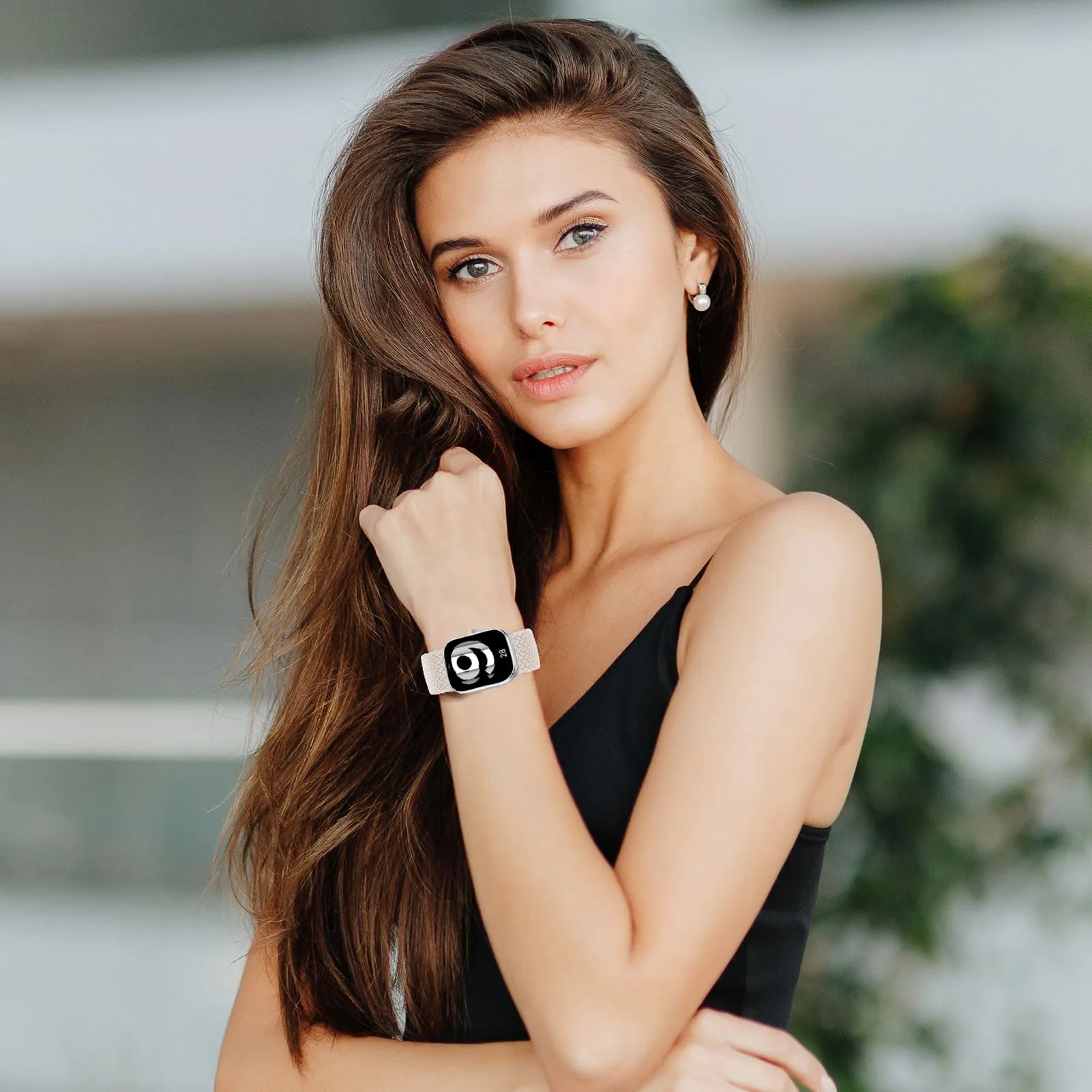 حلقة مغناطيسية لساعة Xiaomi Redmi Watch 4 حزام قابل للتعديل مضفر رياضي من النايلون حزام بديل سوار كوريا Miband 8 pro band