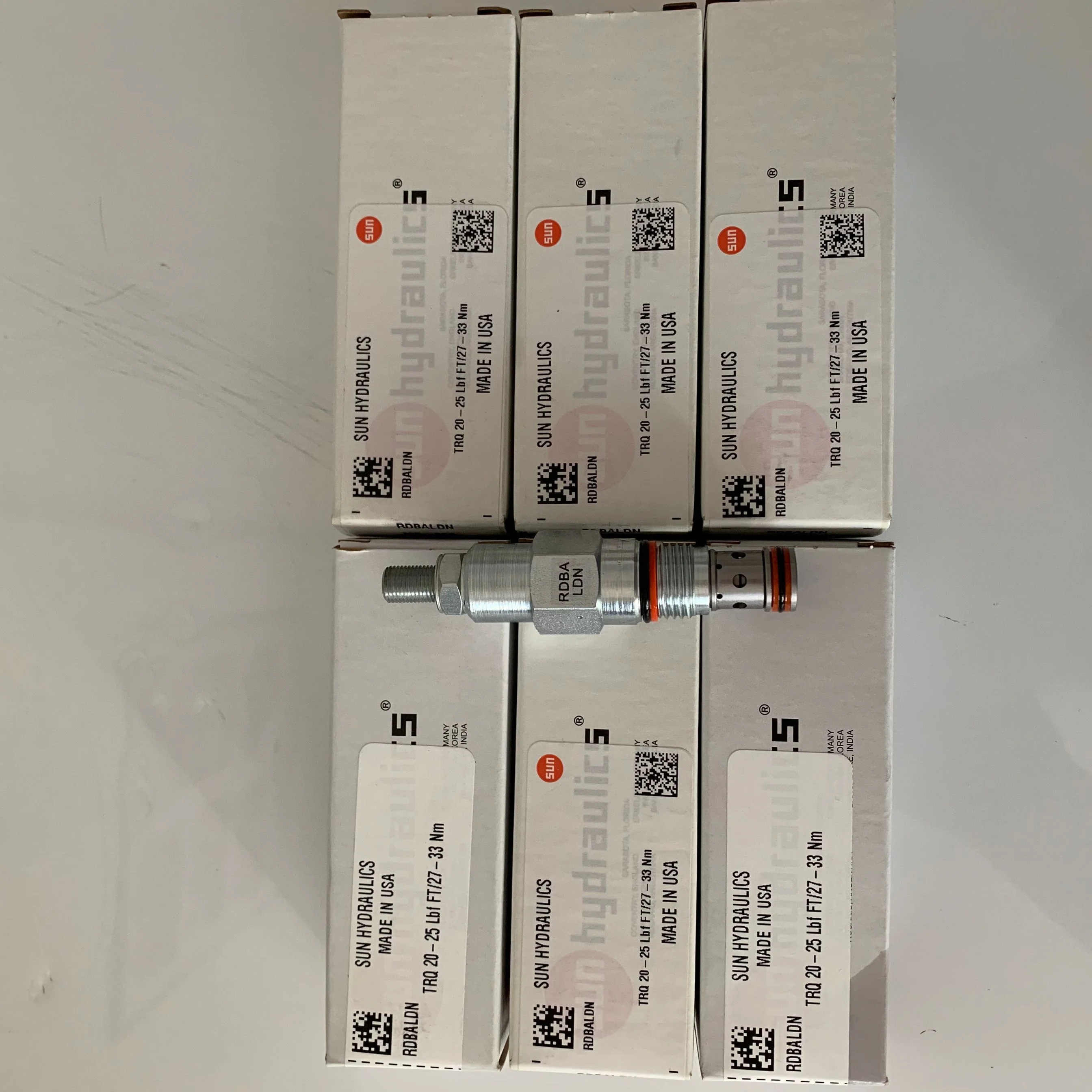 RDBA-LDN RDBALDN SUN hydraulics Original genuine made in USA Direct-acting relief valve HYDRAFORCE eat on vick ers IH cartridge