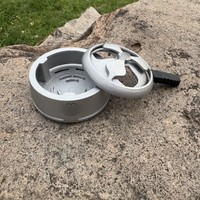 1Pc Metal Bowl Hookah Charcoal Holder Heat Management Chicha Narguile Accessories for Club/Party/Bar