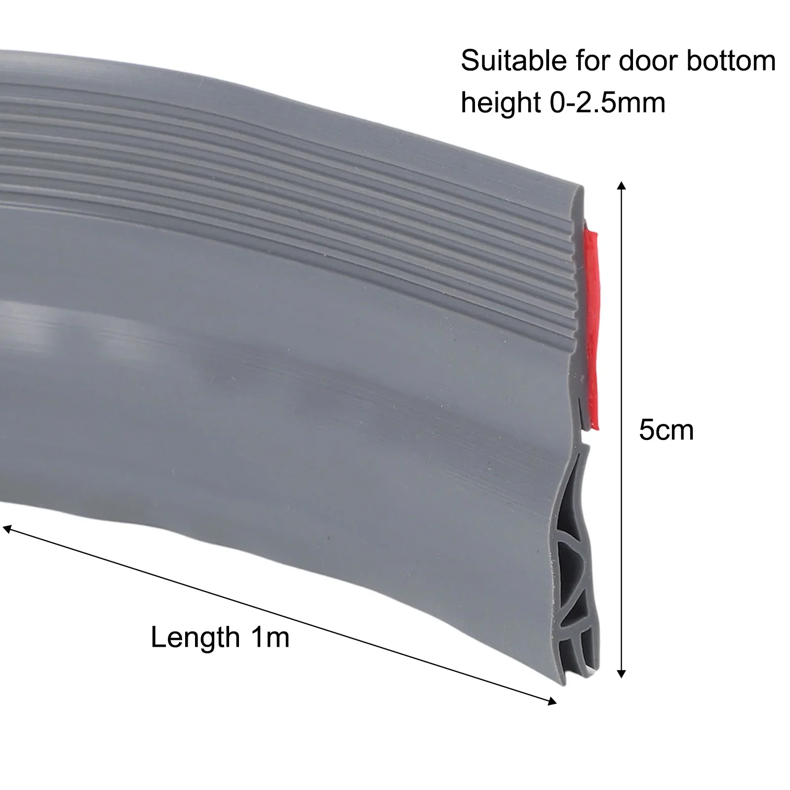 100 Cm Long Door Seal Heat Retention Child Safe Design Easy Installation Process Effective Draught Prevention For Doors