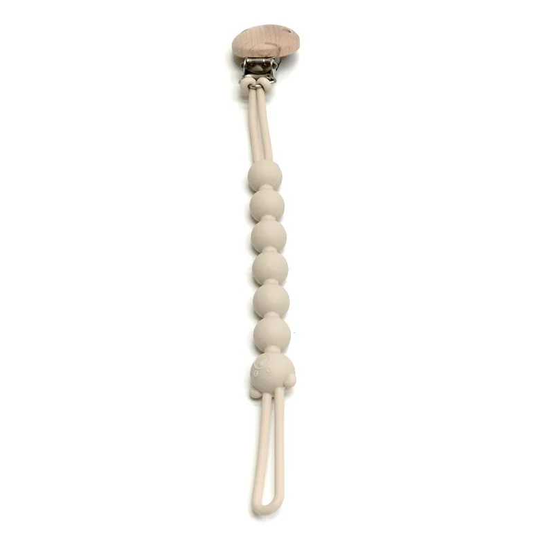 1/9PCS Baby Ein Schnuller Kette Baby Schnuller Lanyard Food Grade Silikon Zahnen Beißring Anti Verloren Schnuller anti Drop Kette – Detail 6
