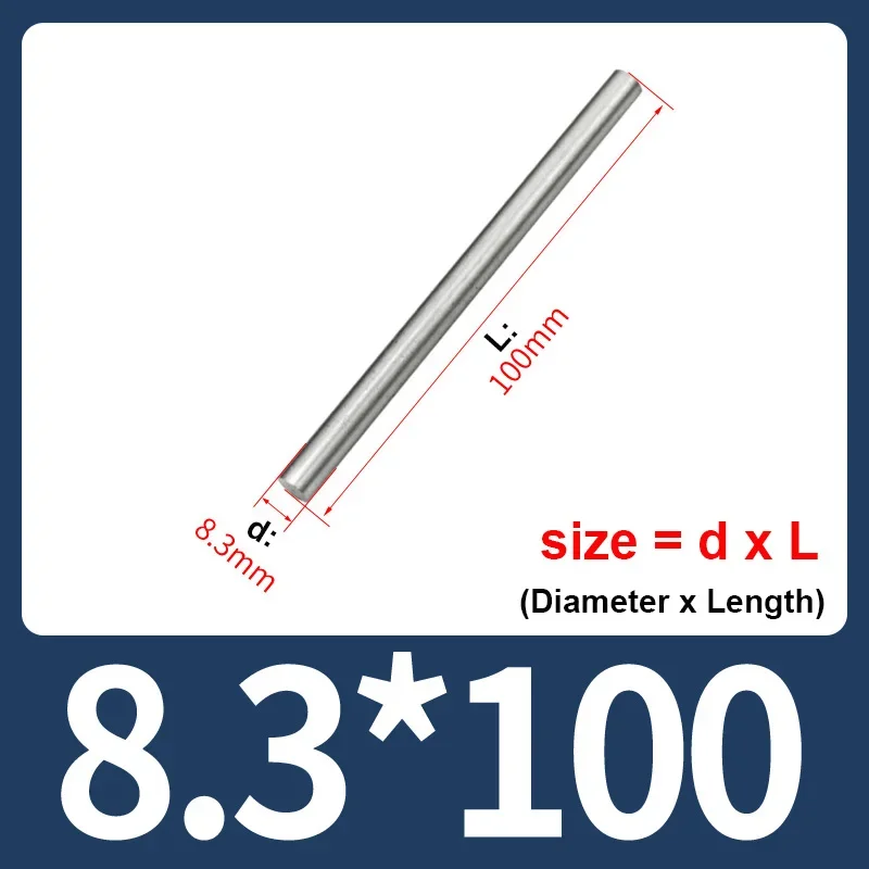 L = 100/200mm ferramenta de torneamento redondo de aço branco sólido hss aço de alta velocidade redondo cnc ferramenta de torno de corte haste diâmetro 0.8 ~ 12mm