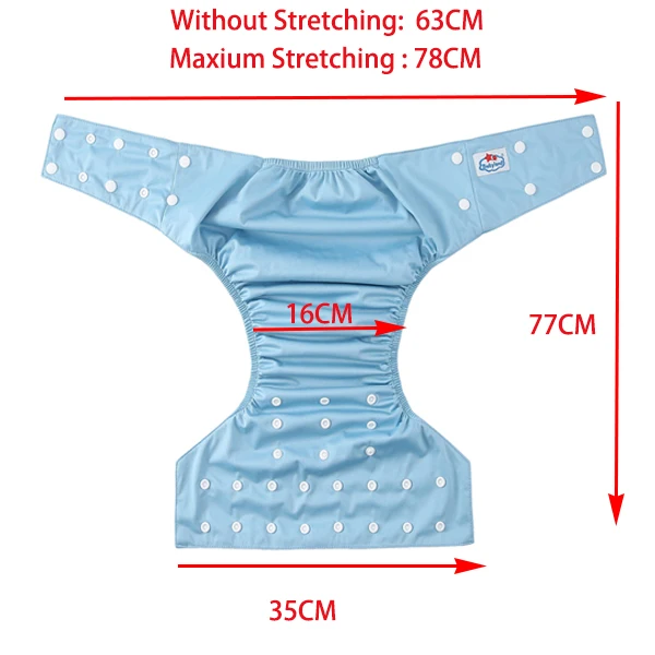 Washable Teenager Diapers for 6-19 Years Waterproof Juvenile Yourth Diaper for Teenagers