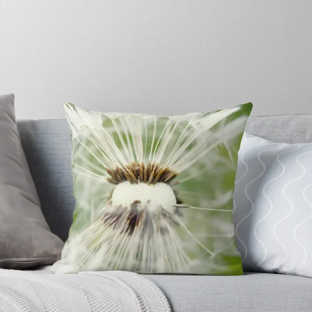 Macro photography Dandelion Throw Pillow Pillow Case Elastic Cover For Sofa pillow