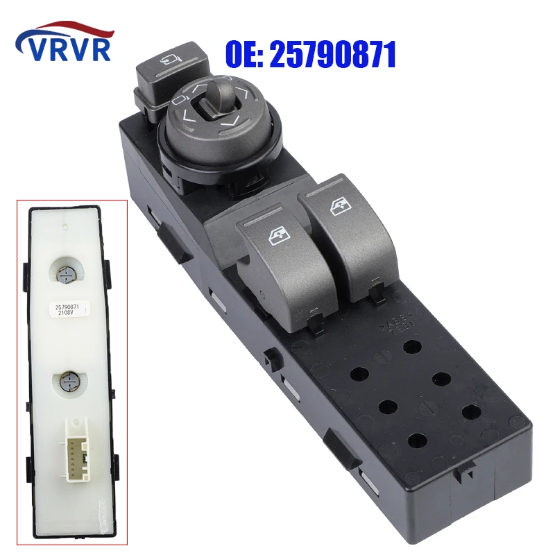 

VRVR 25790871 Power Master Window Switch For GM Cadillac