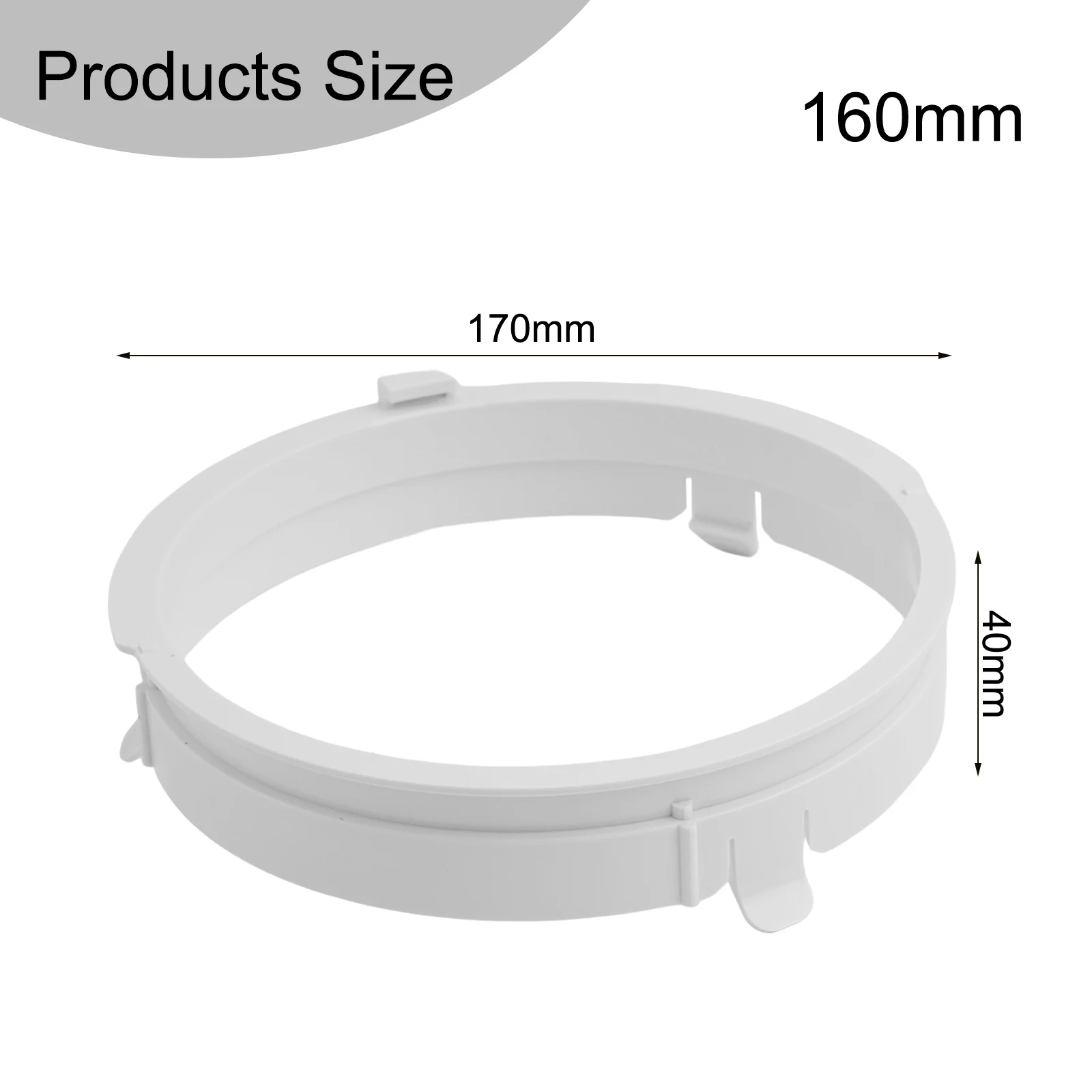 Interface for exhaust Duct Connecting The for exhaust Hose 15cm / 5.91 \\\