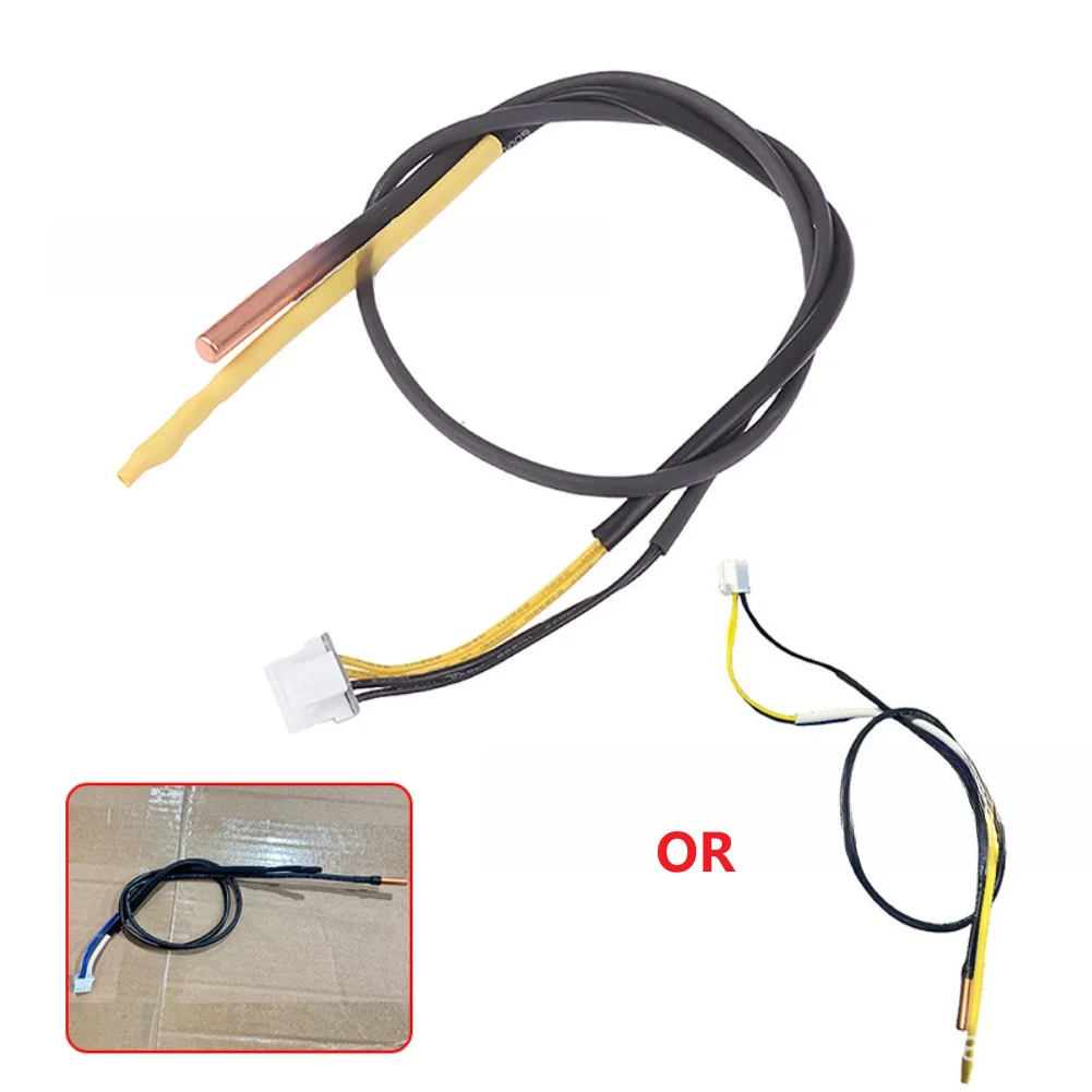 1PC For Ambient Air Conditioner Sensor For Double Probe Tube Air Temperature Sensor For HVAC Performance Monitoring