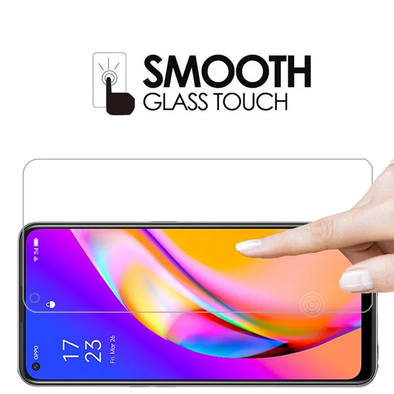 زجاج واقي لهاتف oppo f19 pro plus 5g واقي للشاشة زجاج مقسى على Ops opp f 19 19f f19pro 6.43 ملحقات طبقة أمان