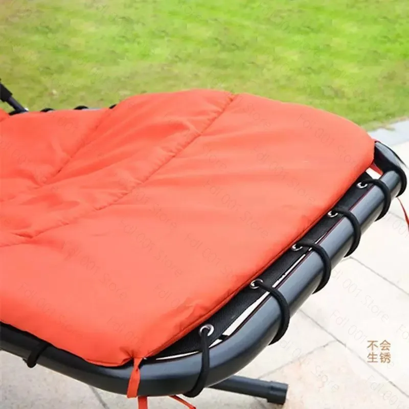 Hanging basket seat cushion single outdoor waterproof cushion polyester swing cushion thickened