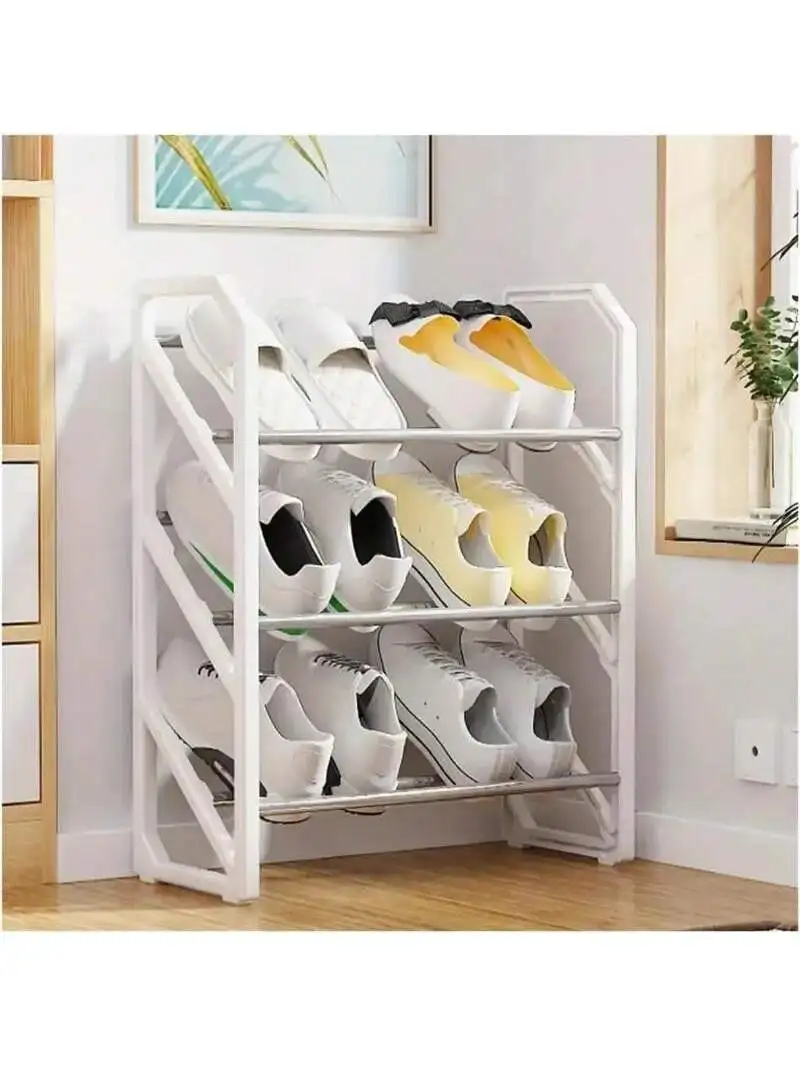 

Space‑Saving 3‑Tier Shoe Rack Organizer for Closet & Entryway – Stackable Home Storage Shelf for Bedroom & Hallway 2025