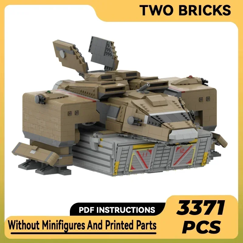 

Military Aircraft Model Moc Building Bricks DR-4 Viking Dropship Technology Modular Blocks Gift Christmas Toys DIY Sets Assembly