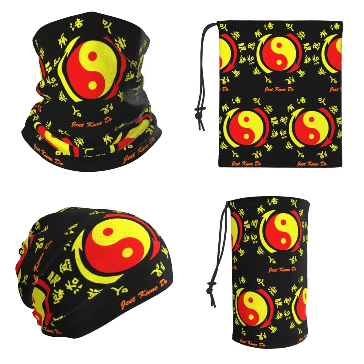Jeet Kune Do Martial Art Academy 1967 Wing Chun Legend 3 Bandana Neck Cover Printed Wrap Mask Scarf Running Face Mask Adult
